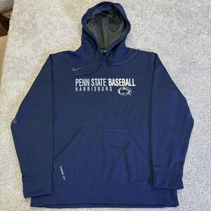 Nike Penn State Harrisburg Therma-FIT Navy Hoodie Men's Large